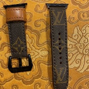 42MM Apple Watch Authentic Upcycled LV band